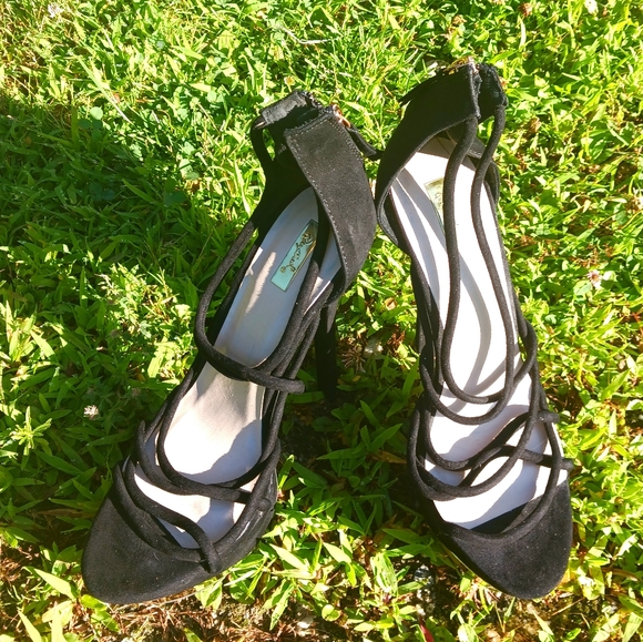 Qupid strappy high heels size 10 - Picture 3 of 7